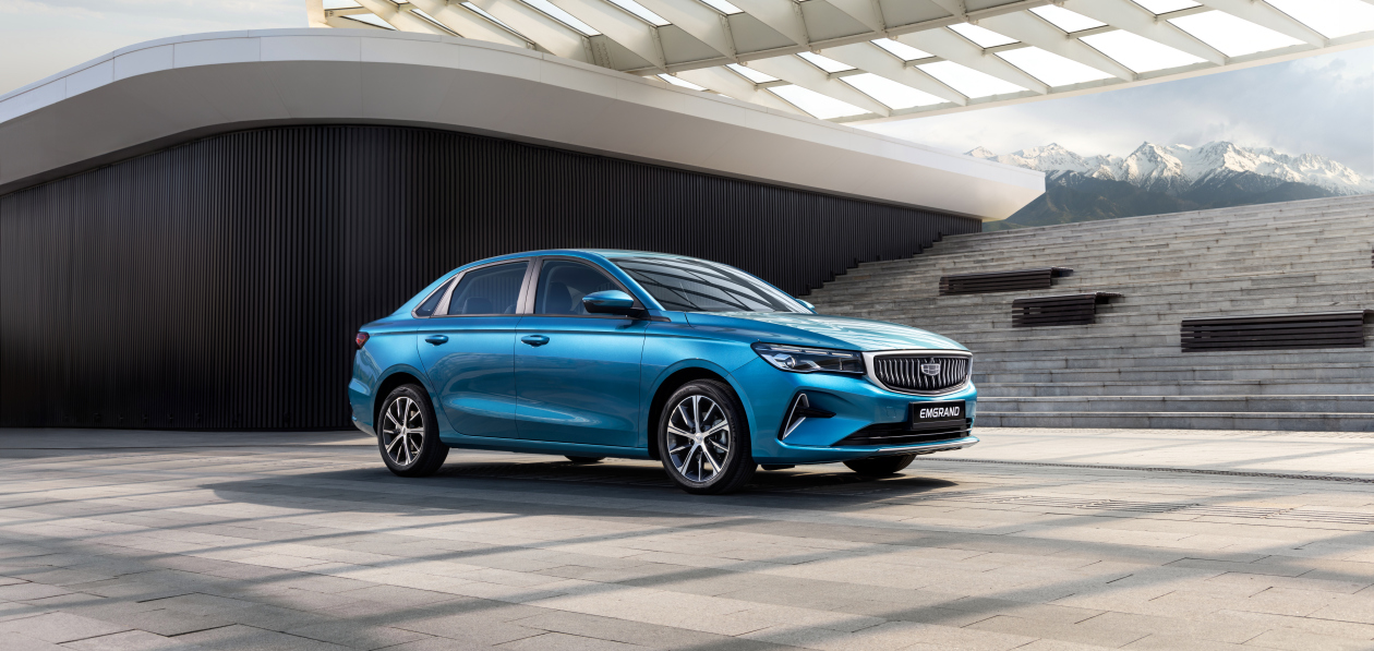 В Россию едет новый седан Geely Emgrand